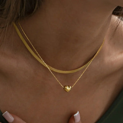 [Echo Fine]Jessica Gold Necklace