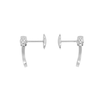 [ECHO ]FORCE 10 FULL DIAMOND STUD EARRINGS MINI MODEL