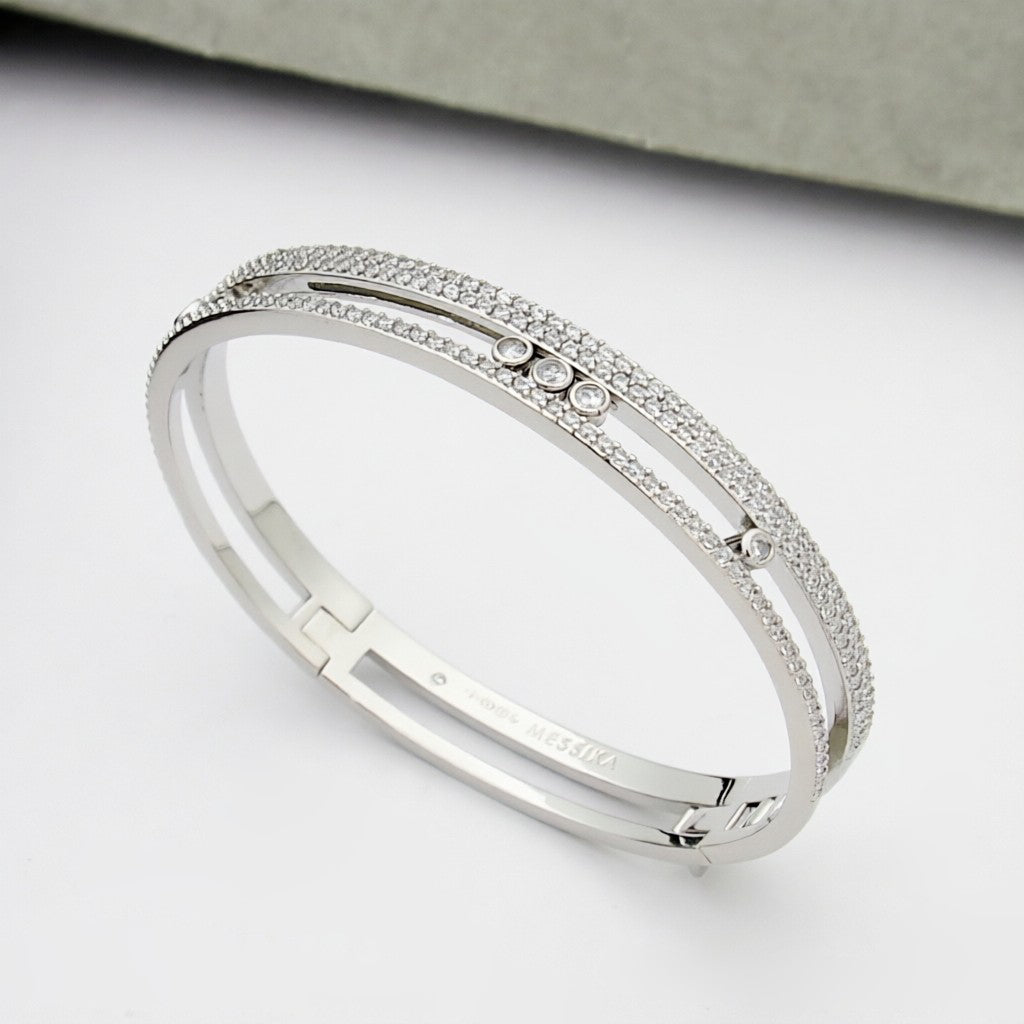[ECHO]Move Romane pavé bangle