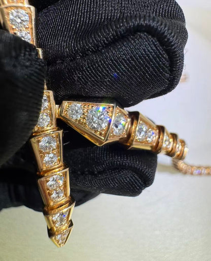 [ECHO ]DREAM NECKLACEGOLD AND SILVER STYLES DIAMOND