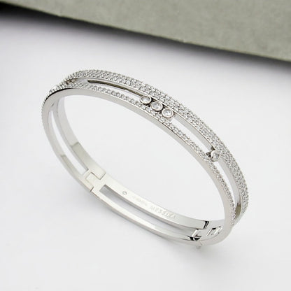 [ECHO]Move Romane pavé bangle
