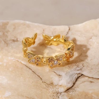 [Echo Fine]Colleen Butterfly Gold Ring