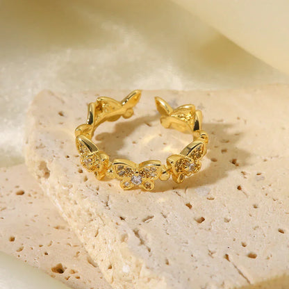 [Echo Fine]Colleen Butterfly Gold Ring