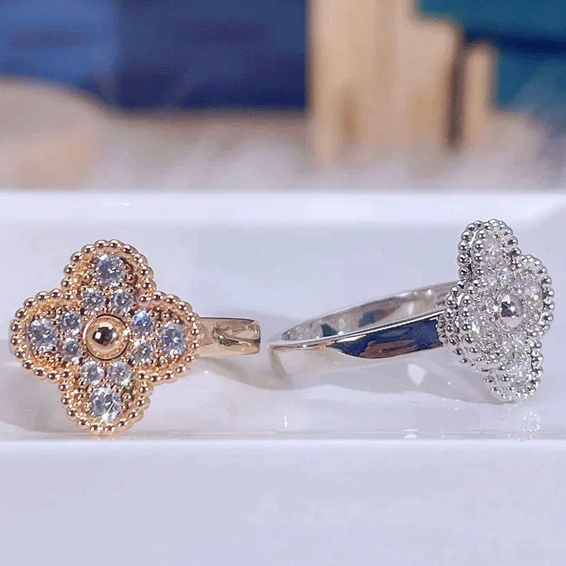 [ECHO ]CLOVER DIAMOND RING