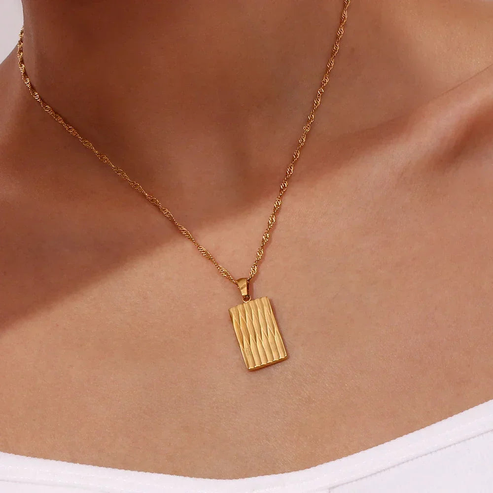 [Echo Fine]Dahlia Gold Necklace