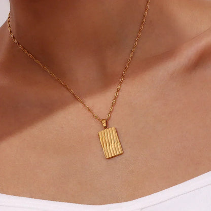 [Echo Fine]Dahlia Gold Necklace