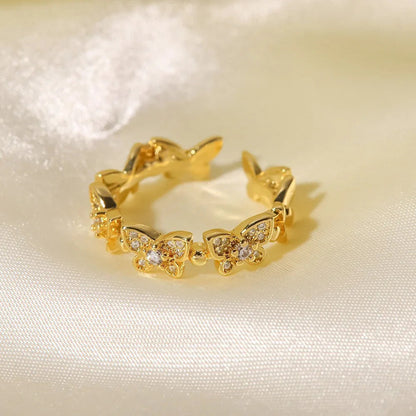 [Echo Fine]Colleen Butterfly Gold Ring