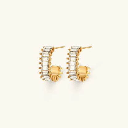 [Echo Fine]Agnes Diamond Earrings