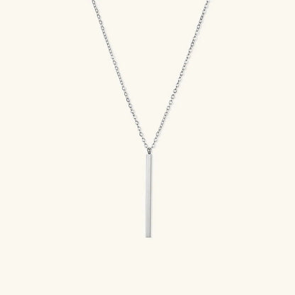 [Echo Fine]Allison Gold Bar Necklace