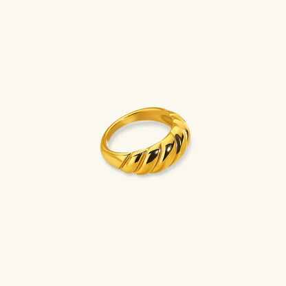 [Echo Fine]Amaia Gold Croissant Ring
