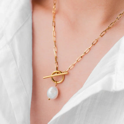 [Echo Fine]Aphrodite Freshwater Pearl Necklace