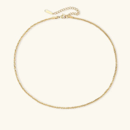[Echo Fine]Audrey Gold Chain Necklace