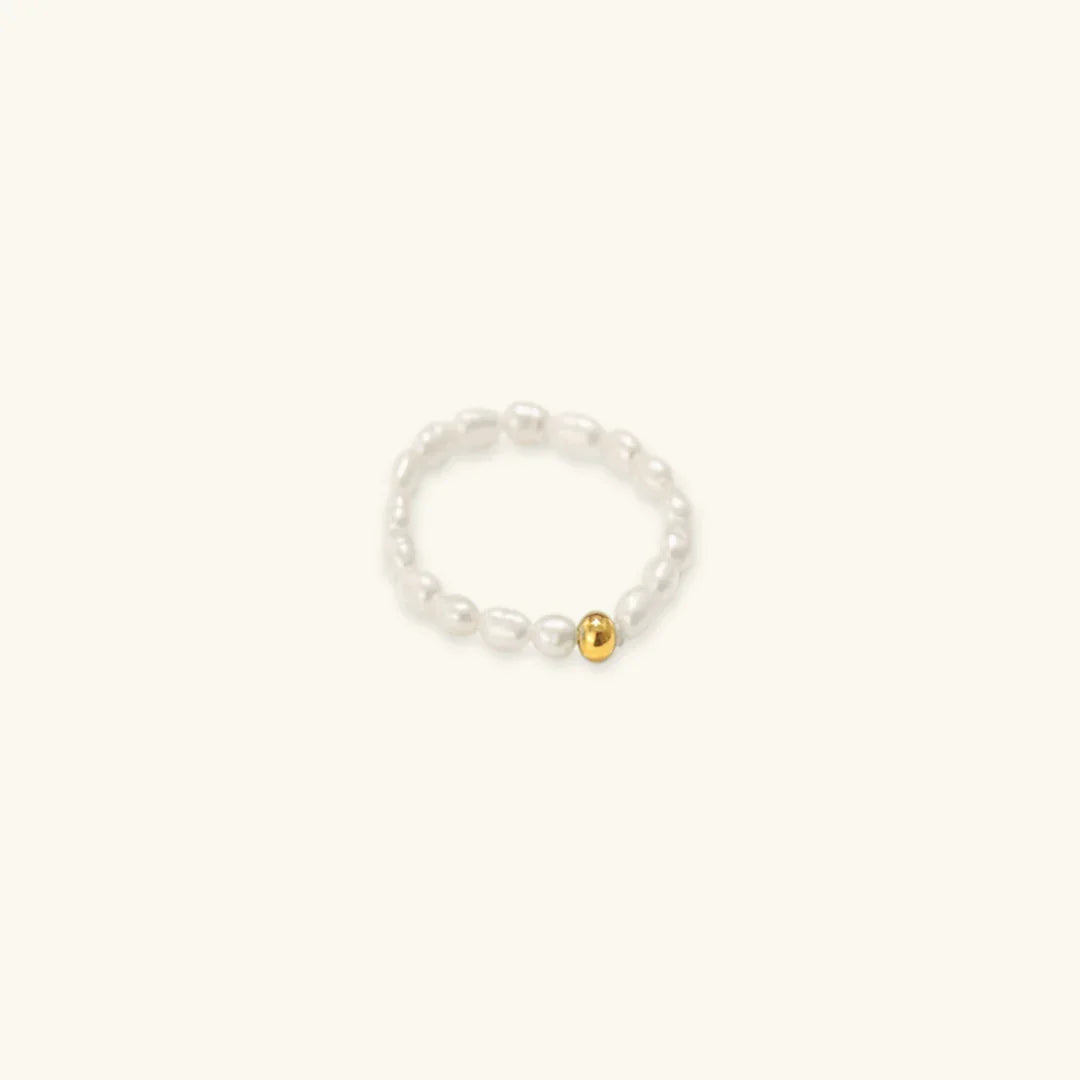[Echo Fine]Aurora Pearl Band Ring