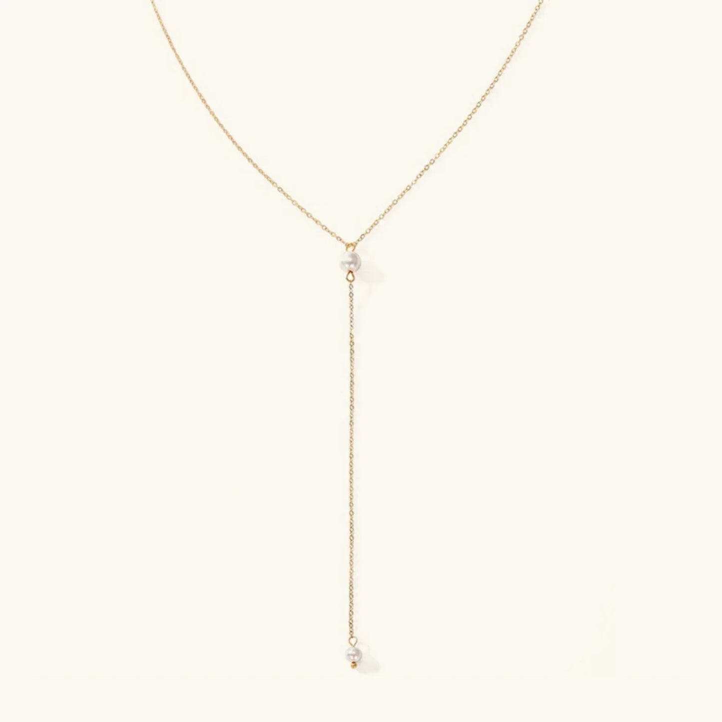 [Echo Fine]Beatrice Pearl Tassel Necklace