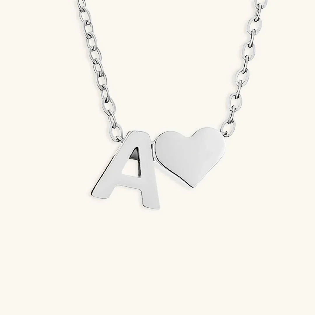 [Echo Fine]Ria Initial Letter Gold Necklace