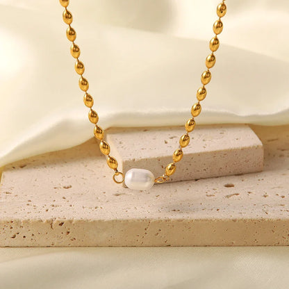 [Echo Fine]Neptune Freshwater Pearl Necklace