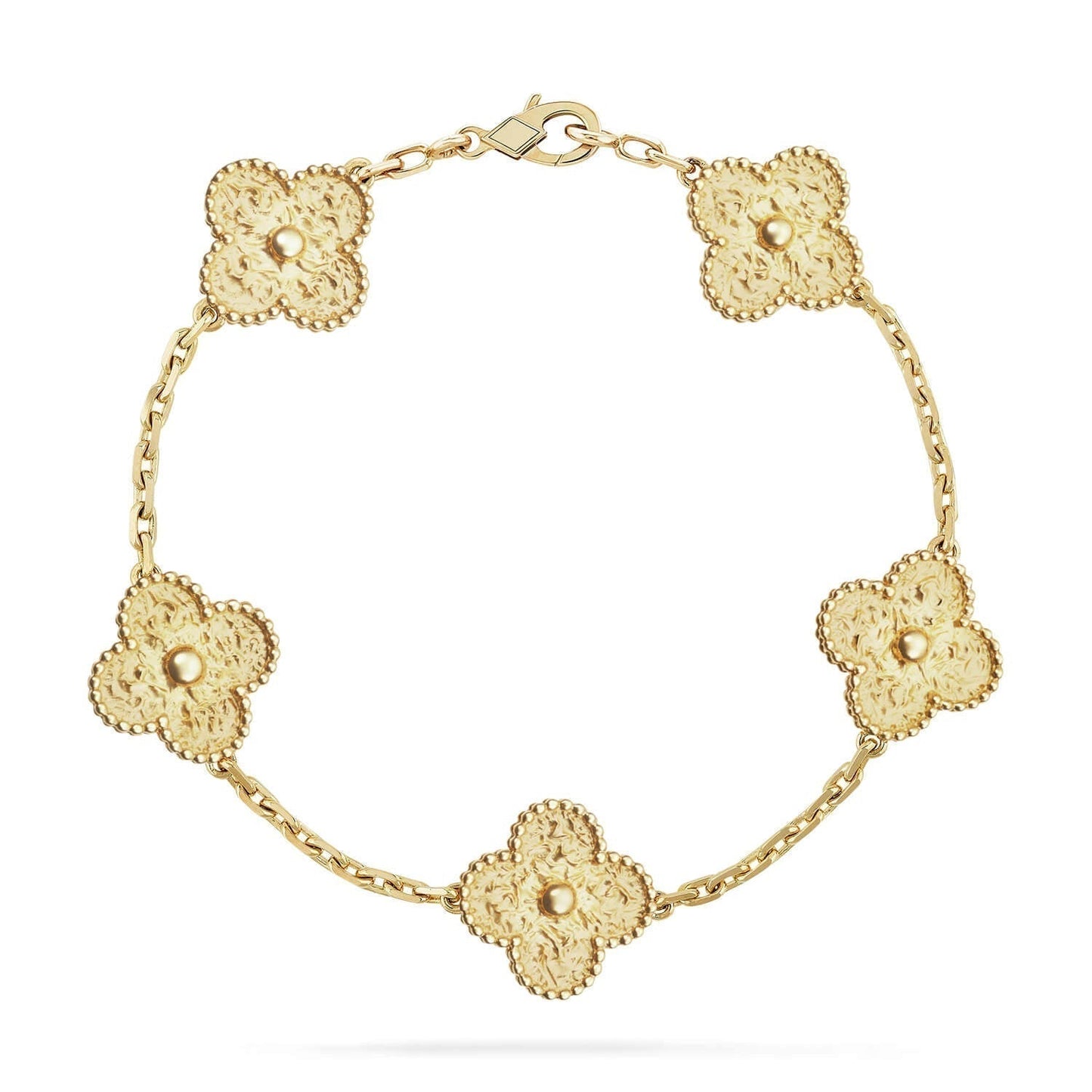 [ECHO ]CLOVER 5 MOTIFS BRONZING BRACELET