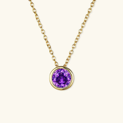 [Echo Fine]Amelia Birthstone Necklace