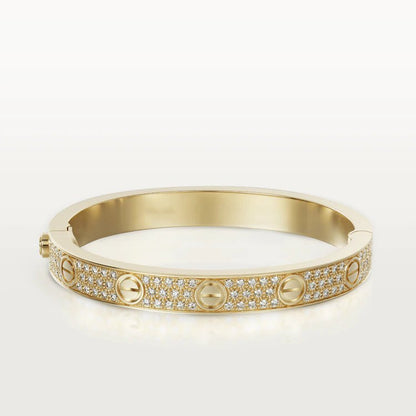 [ECHO ]LOVE BRACELET 6.1MM DIAMOND-PAVED