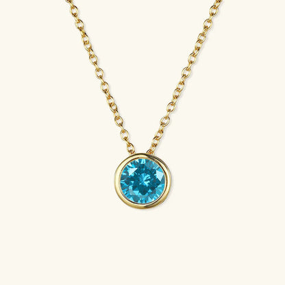 [Echo Fine]Amelia Birthstone Necklace