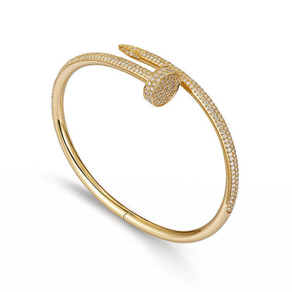 [ECHO ]JUSTE BRACELET 3.5MM ALL DIAMONDS