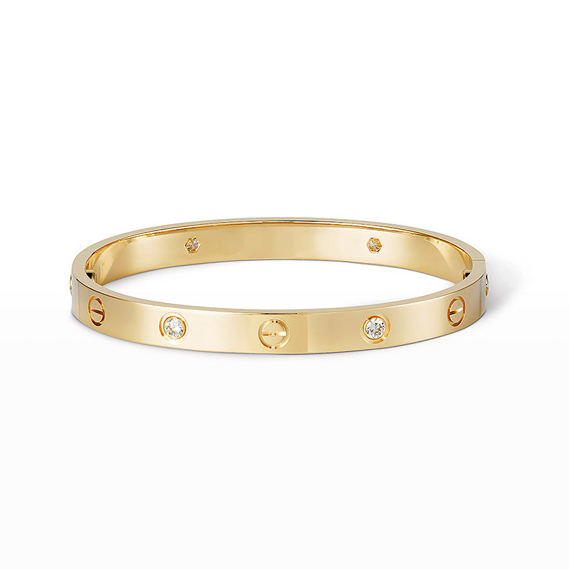 [ECHO ]LOVE BRACELET 6.1MM 4 DIAMONDS