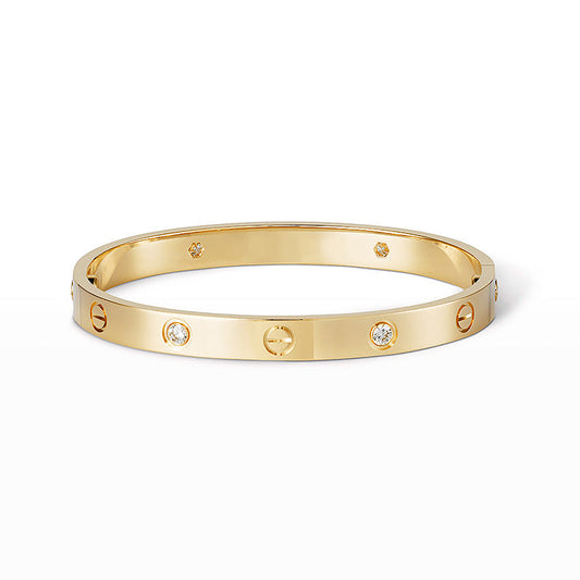 [ECHO ]LOVE BRACELET 6.1MM 4 DIAMONDS