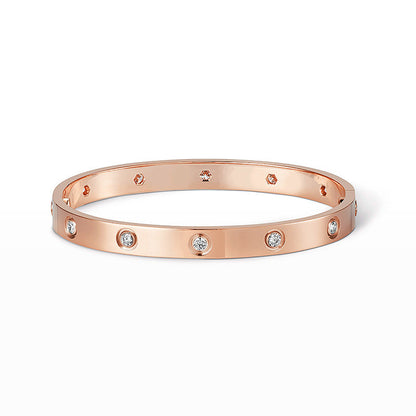 [ECHO ]LOVE BRACELET 6.1MM 10 DIAMONDS