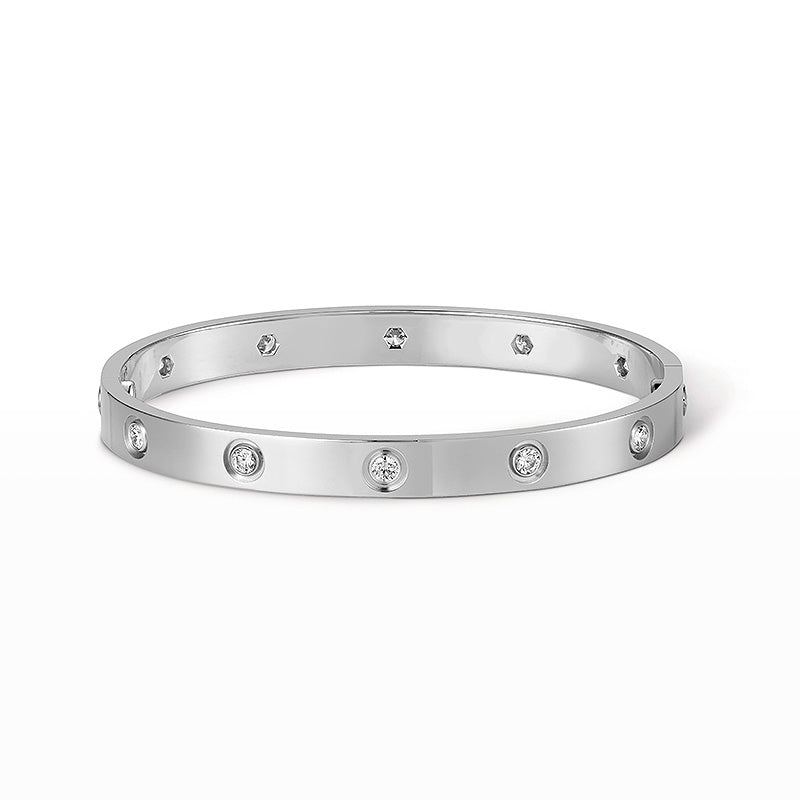 [ECHO ]LOVE BRACELET 6.1MM 10 DIAMONDS