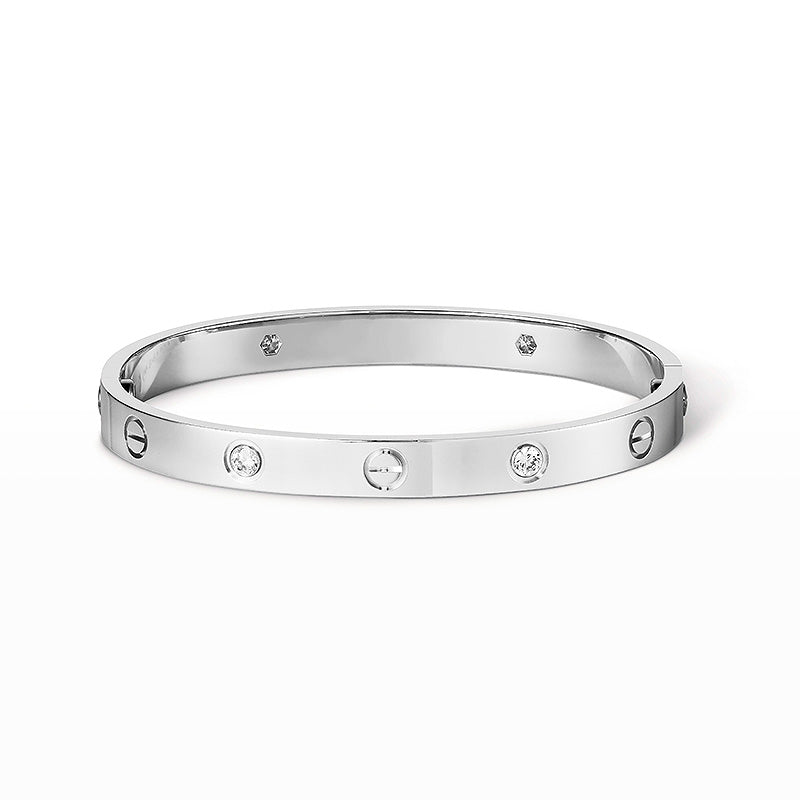 [ECHO ]LOVE BRACELET 6.1MM 4 DIAMONDS