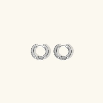 [Echo Fine]Bold Round Hoops