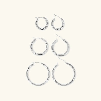 [Echo Fine]Broad Round Hoops