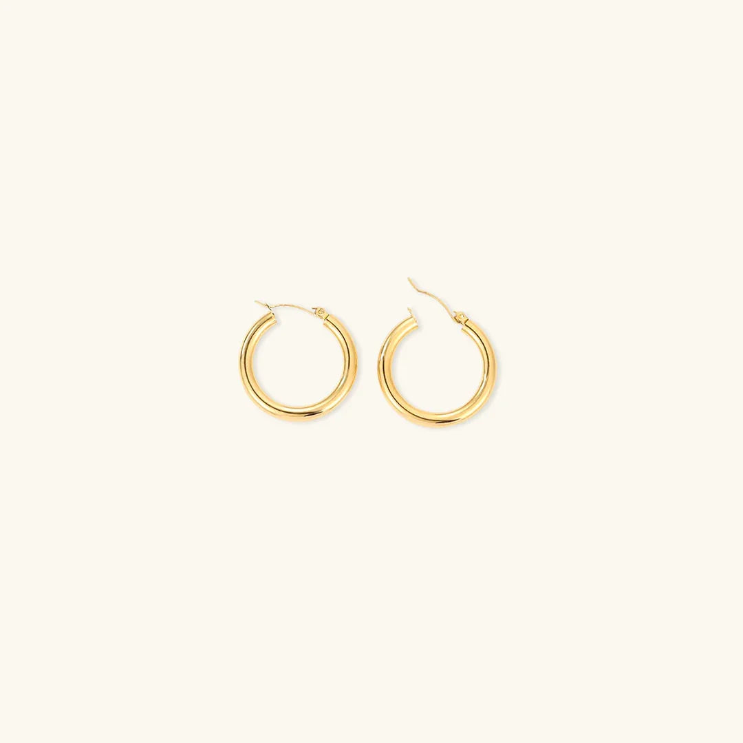 [Echo Fine]Broad Round Hoops