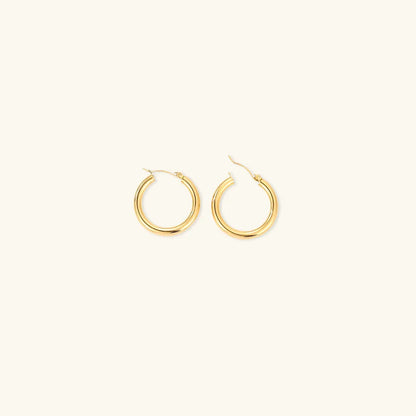 [Echo Fine]Broad Round Hoops