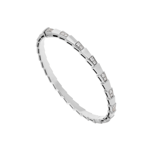 [ECHO ]SERPENTI BRACELET SILVER DIAMOND