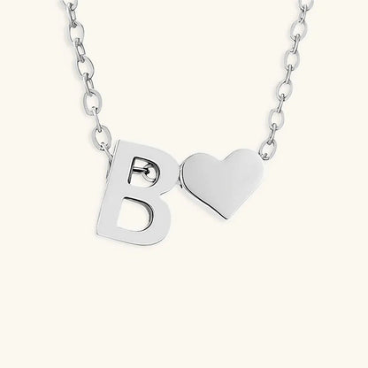 [Echo Fine]Ria Initial Letter Gold Necklace
