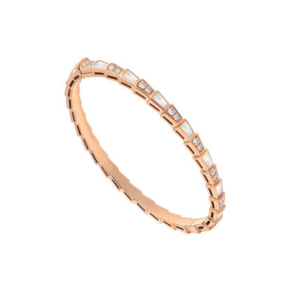 [ECHO ]SERPENTI BRACELET PINK GOLD MOP DIAMOND