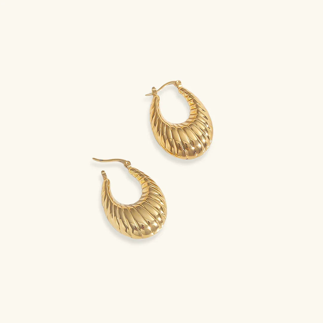 [Echo Fine]Camila Croissant Earrings