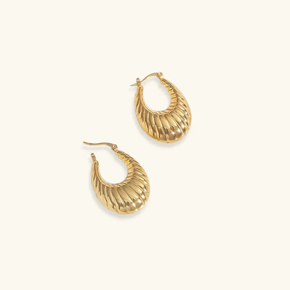 [Echo Fine]Camila Croissant Earrings