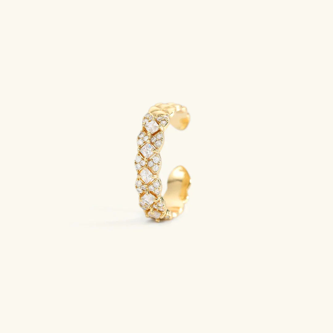 [Echo Fine]Camille Gold Patterned Ring