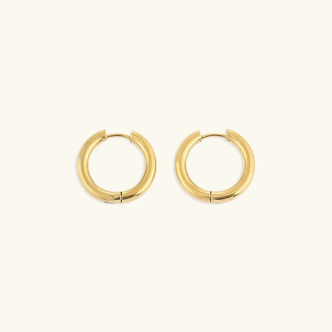 [Echo Fine]Classic Round Hoops