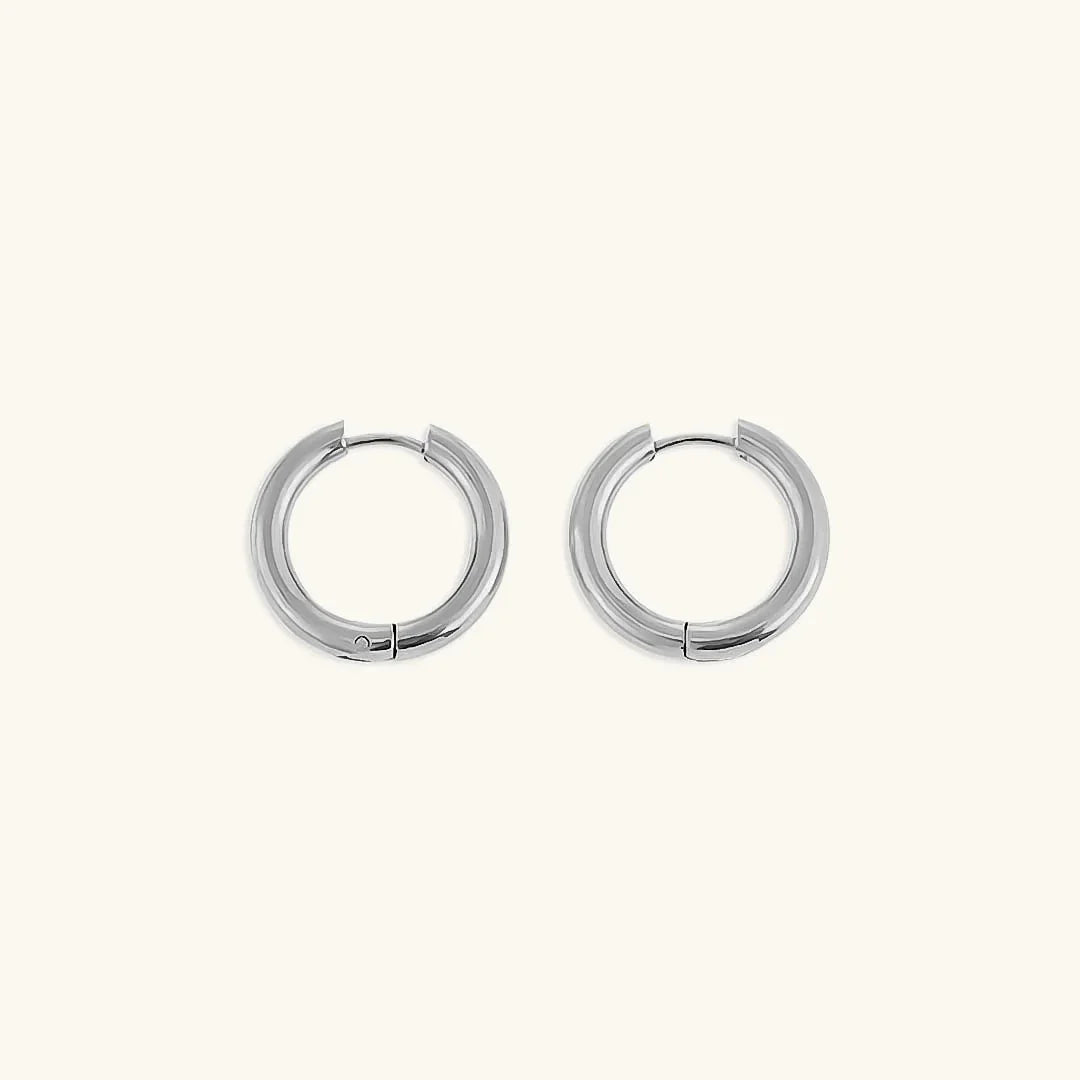 [Echo Fine]Classic Round Hoops