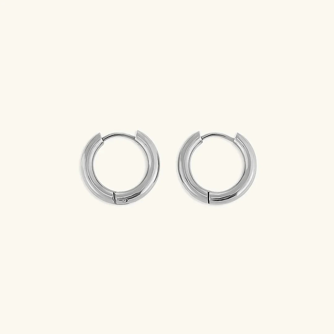 [Echo Fine]Classic Round Hoops