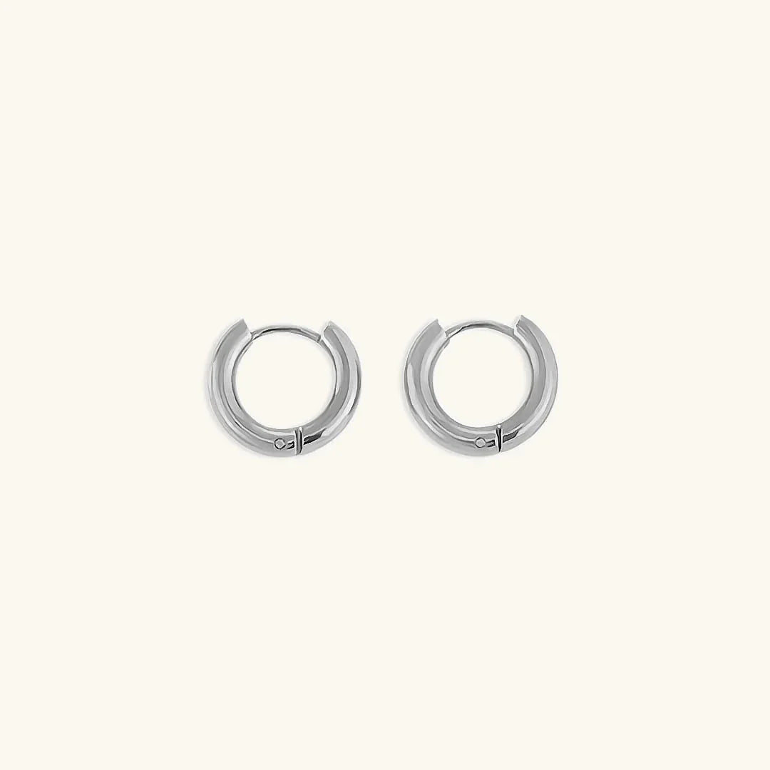 [Echo Fine]Classic Round Hoops