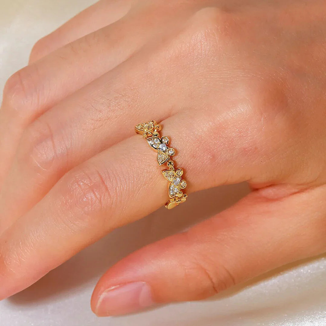 [Echo Fine]Colleen Butterfly Gold Ring