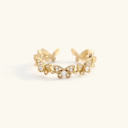 [Echo Fine]Colleen Butterfly Gold Ring