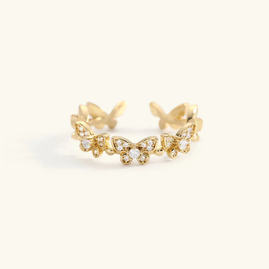 [Echo Fine]Colleen Butterfly Gold Ring