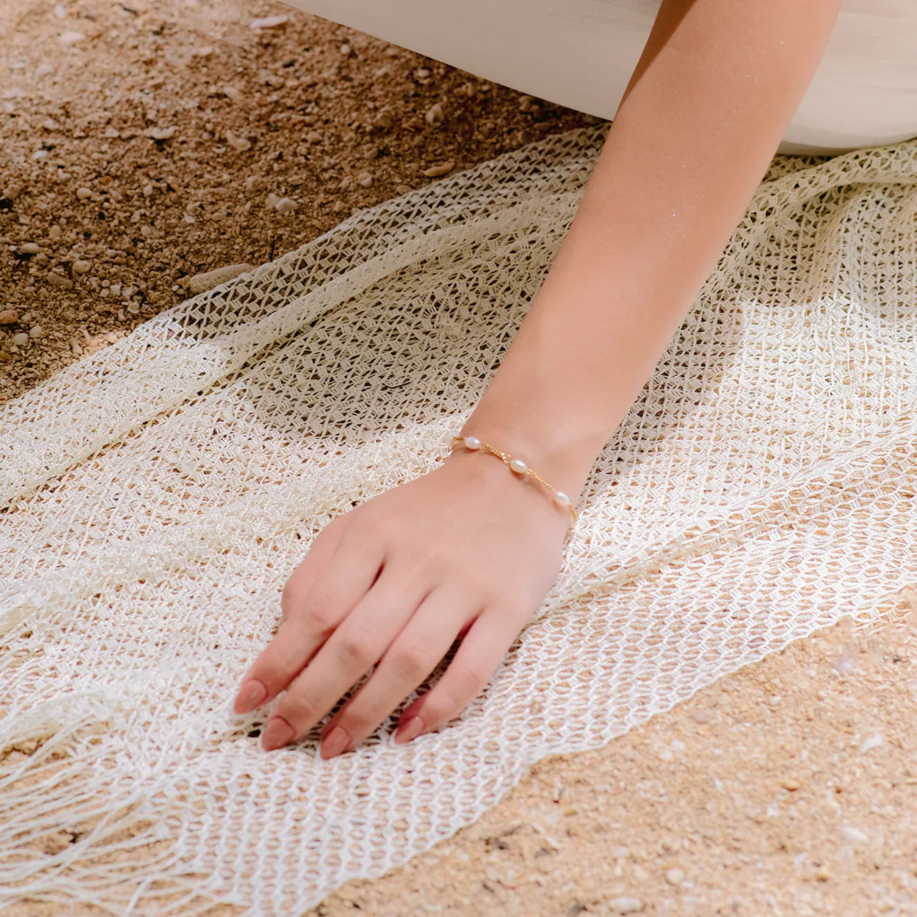 [Echo Fine]Coralie Freshwater Pearl Bracelet