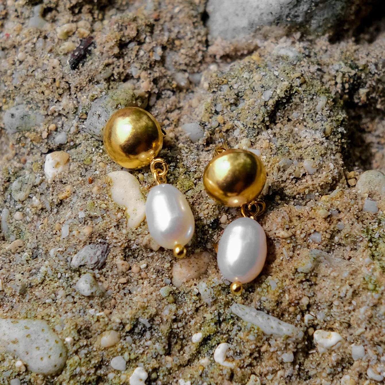 [Echo Fine]Cornelia Freshwater Pearl Earrings