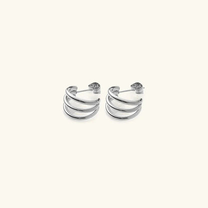 [Echo Fine]Cradle Gold Earrings